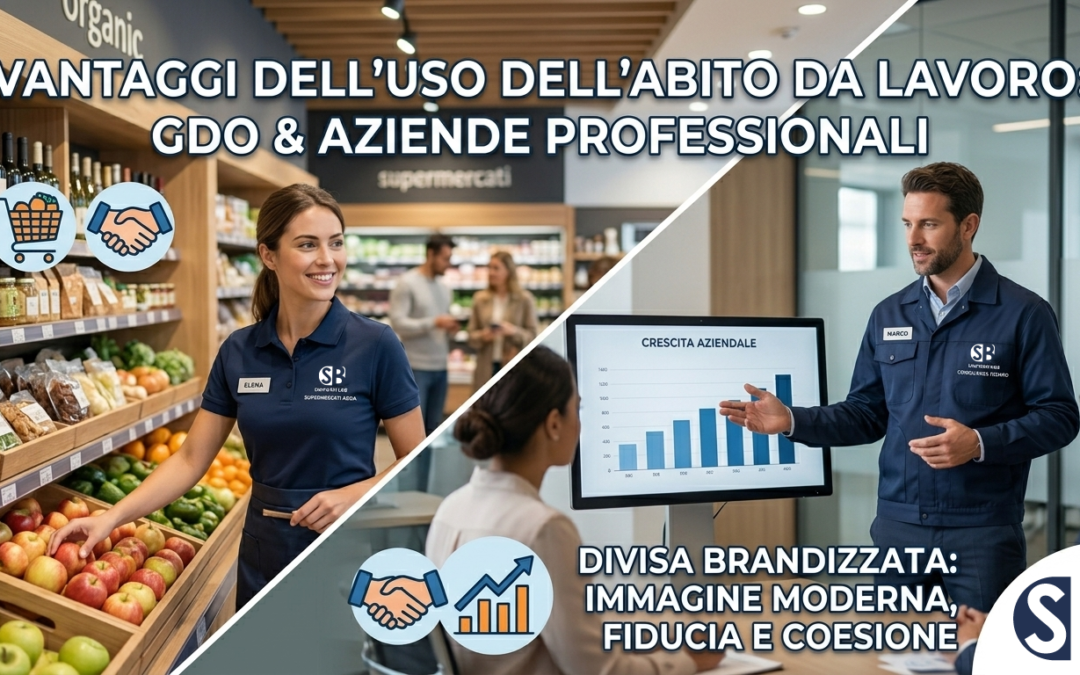 Abiti da lavoro nelle aziende professionali e nei supermercati, vantaggi e utilità