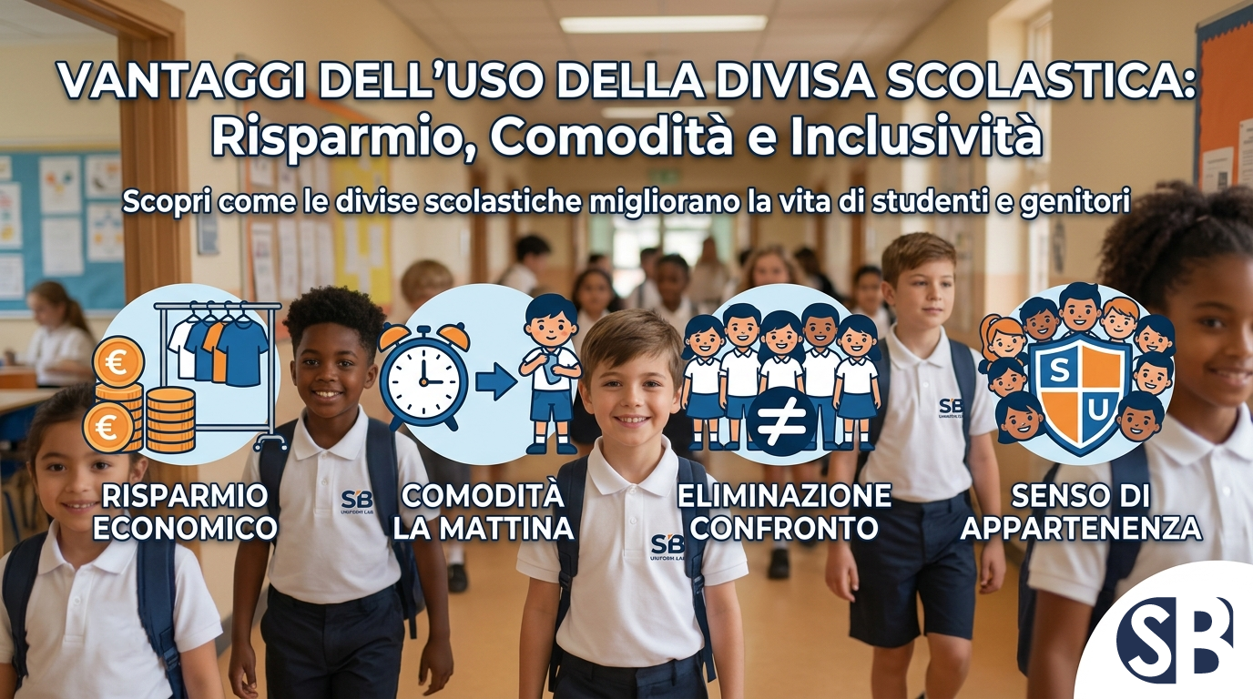 vantaggi dell'uso della divisa scolastica